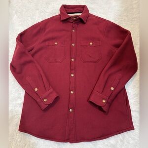 Lee Shacket Sherpa Lined Men’s Size Medium